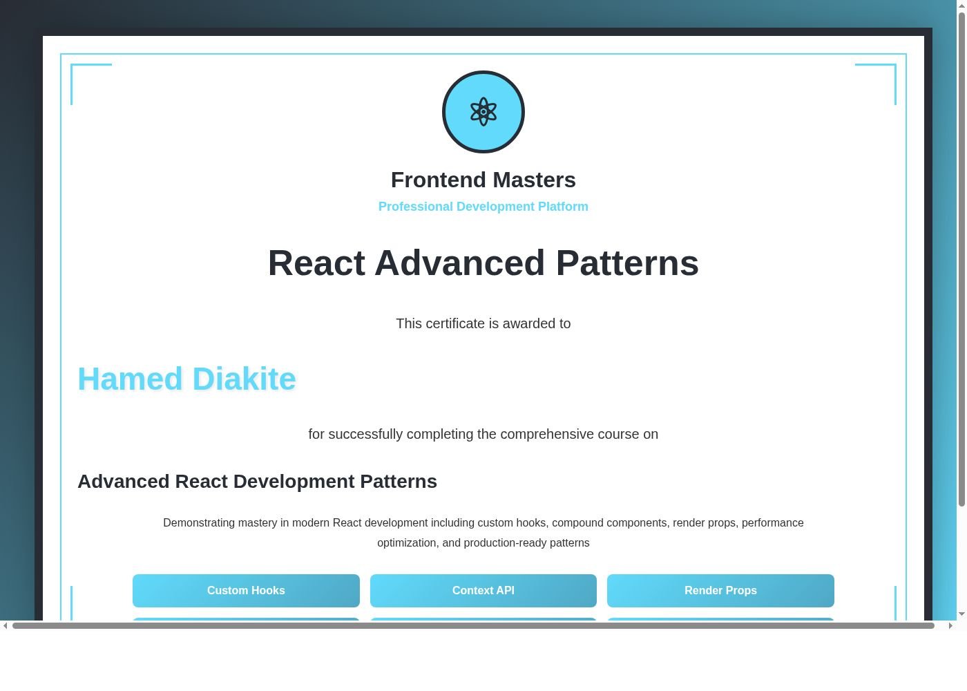 React Advanced Patterns